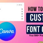 How to add custom font in Canva